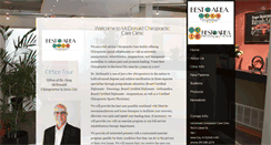 Desktop Screenshot of mcdonaldchiropractic.com